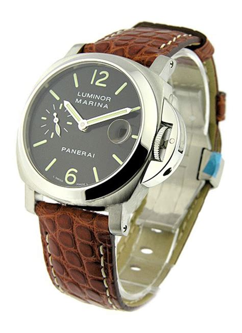 pre-owned 40mm black panerai|Panerai pam 00048.